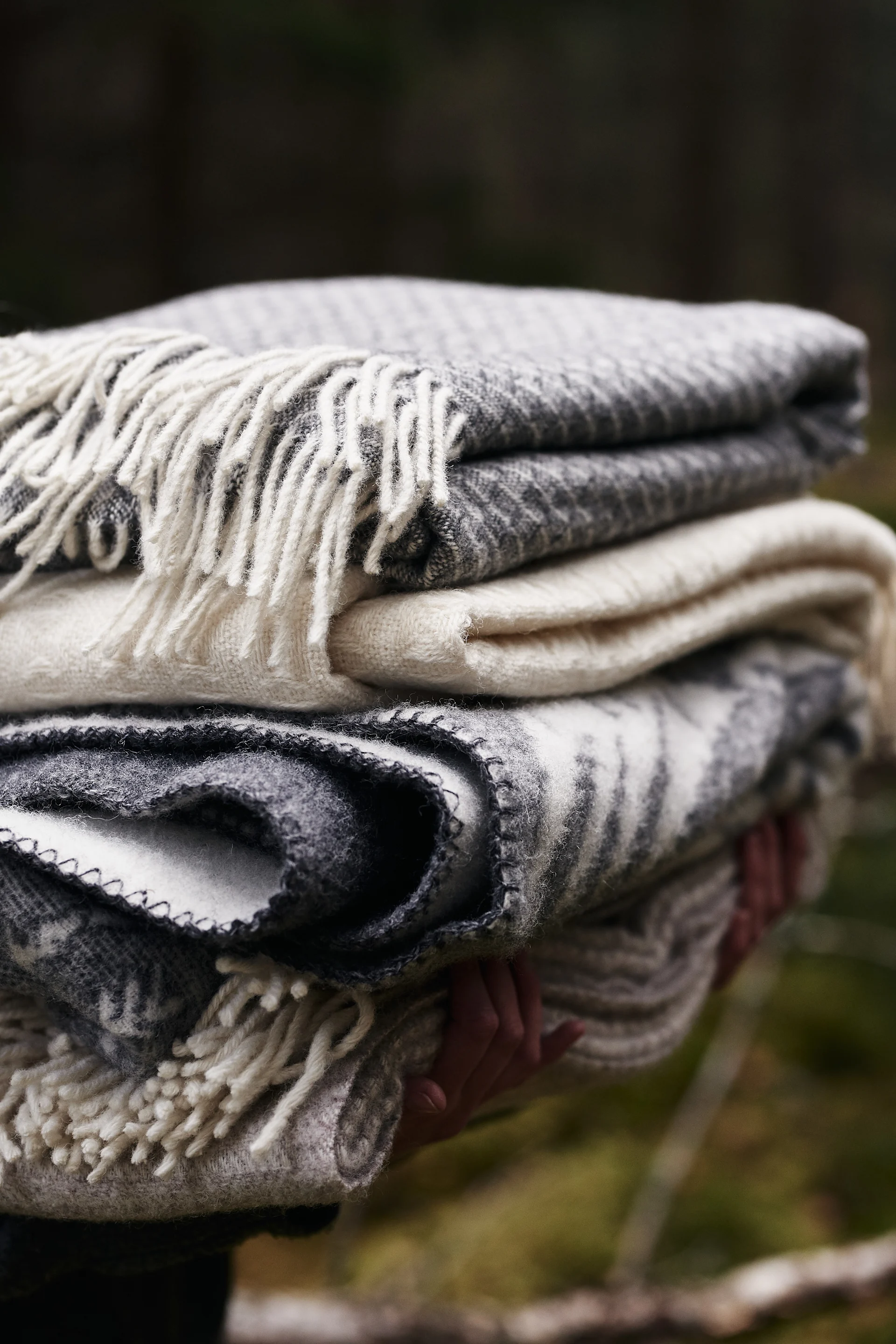 Hvordan innrede hytta - koselige pledd perfekt for hytta!