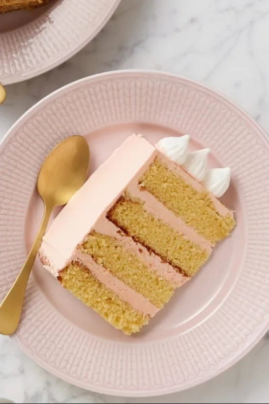 Valentinsdagen hjemme: Bak en rosa kake til din kjære og server den på en rosa tallerken fra Swedish Grace-serien fra Rörstrand.